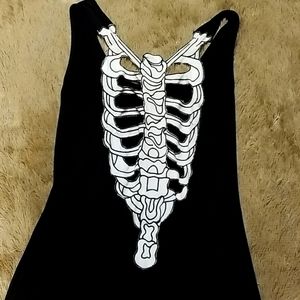 Skeleton Back Dress